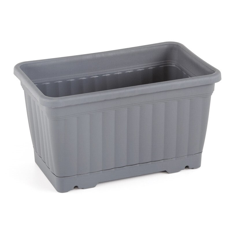 Jardiniera flori 50x18xh17cm 11lt antracit