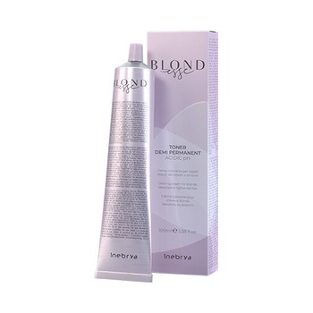 Vopsea de par toner Demi-Permanent Inebrya Blondesse, DT04 Metallic Light Mauve Pearl, 100 ml Vopsea de par toner Demi-Permanent Inebrya Blondesse, DT04 Metallic Light Mauve Pearl, 100 ml
