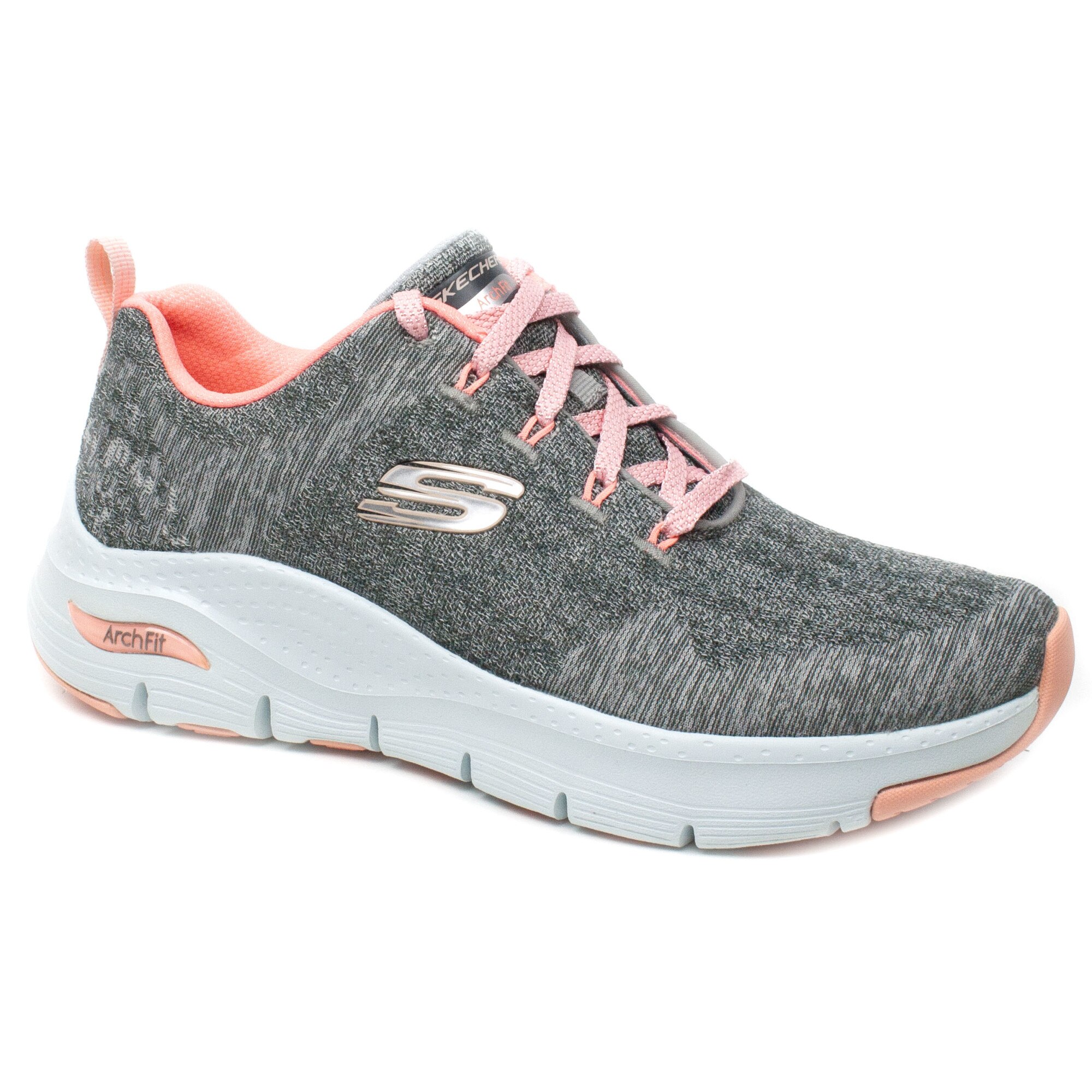 Pantofi dama sport 149414 arch fit gri