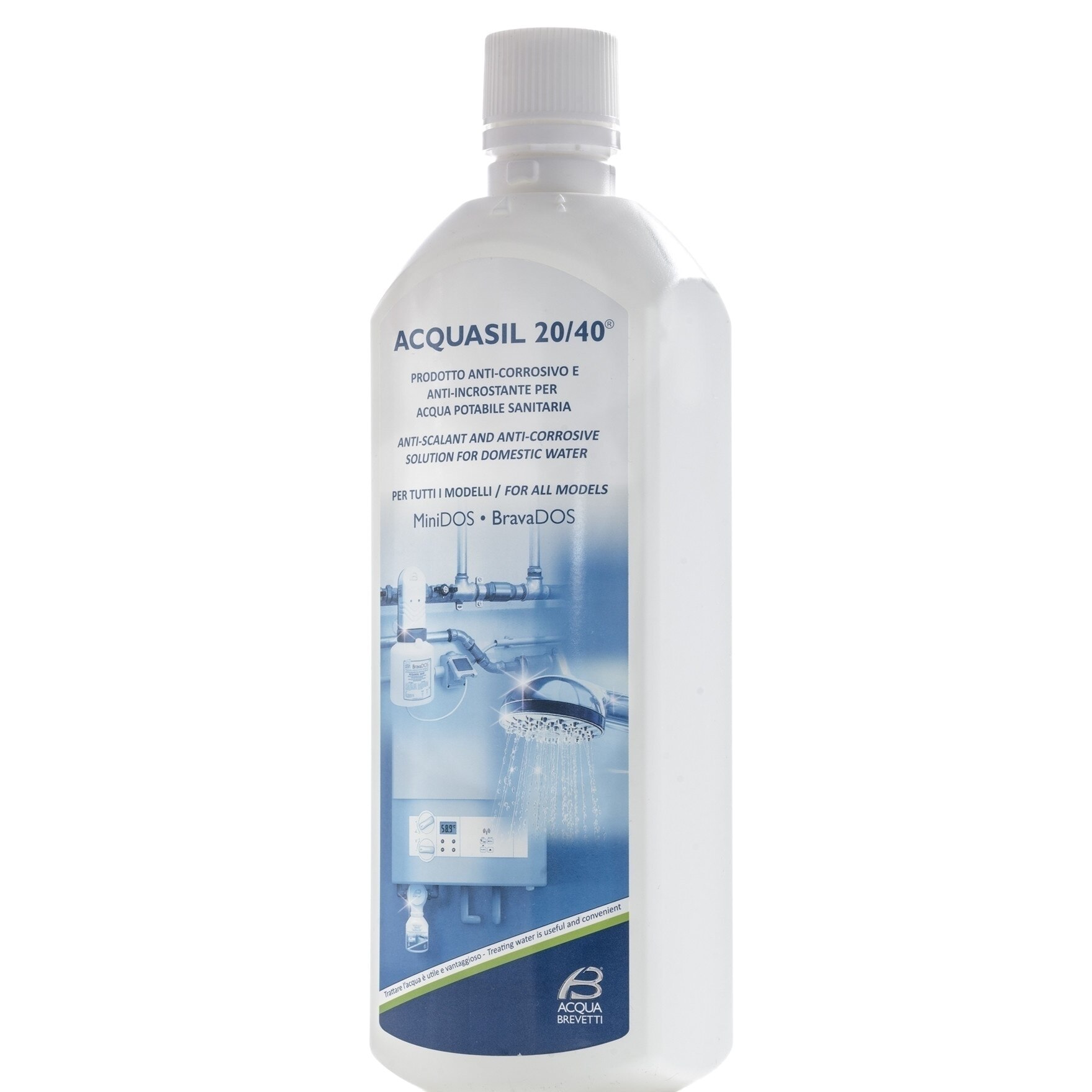 Aquasil 20/40 anti-corrosive and anti-scaling for municipal water 5lt. tank  - 13513512