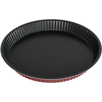 Tava copt Tefal pentru tarta/quiche, d 27 cm, antiaderenta, rotunda, rosu Tava copt Tefal pentru tarta/quiche, d 27 cm, antiaderenta, rotunda, rosu