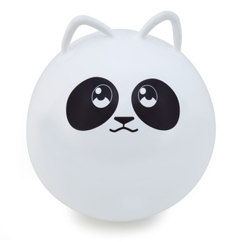 Minge gonflabila de sarit pentru copii, Panda, 45 cm, Grafix, R05-0730 Minge gonflabila de sarit pentru copii, Panda, 45 cm, Grafix, R05-0730