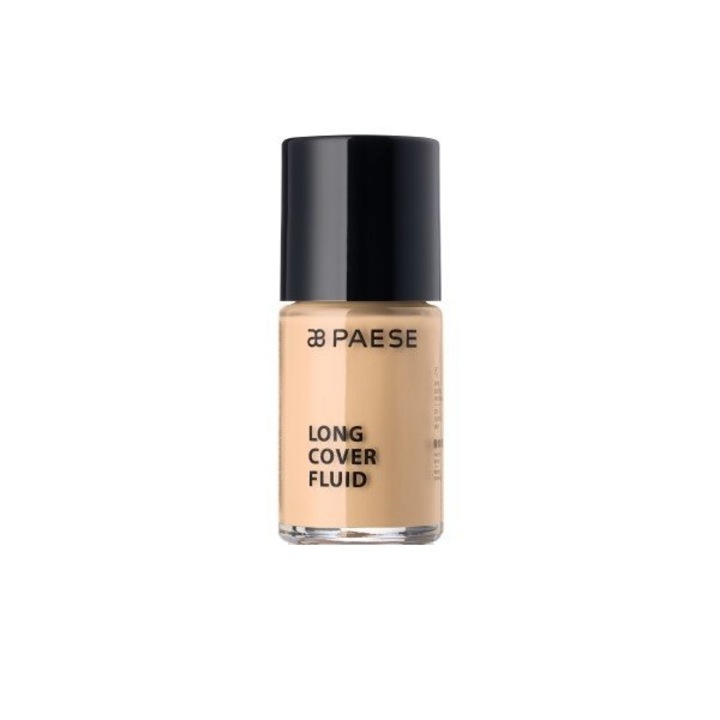Paese Long Cover Fluid Foundation, 30 ml - 2,5-топло бежово