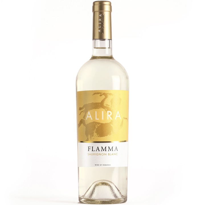 Vin Alb Alira Flamma, Sauvignon Blanc, Sec, 0.75l