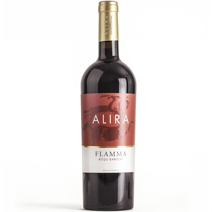 Vin Rosu Alira Flamma Baricat, Sec, 0.75l