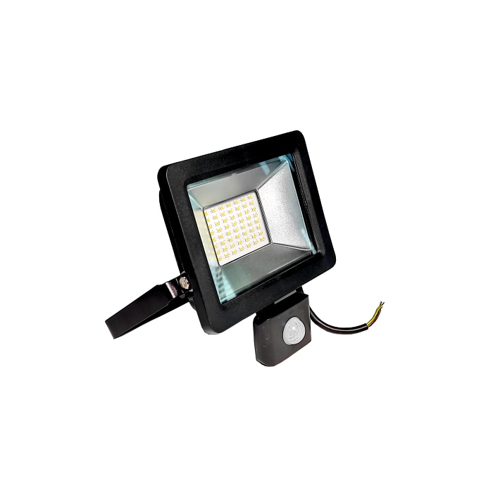 Proiector LED, 30W, 6400k, cu senzor