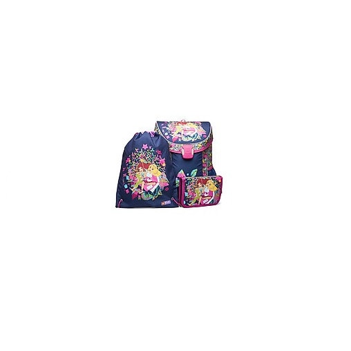 Set de ghiozdan pentru scoala Lego Friends, Echipat, Inflorat