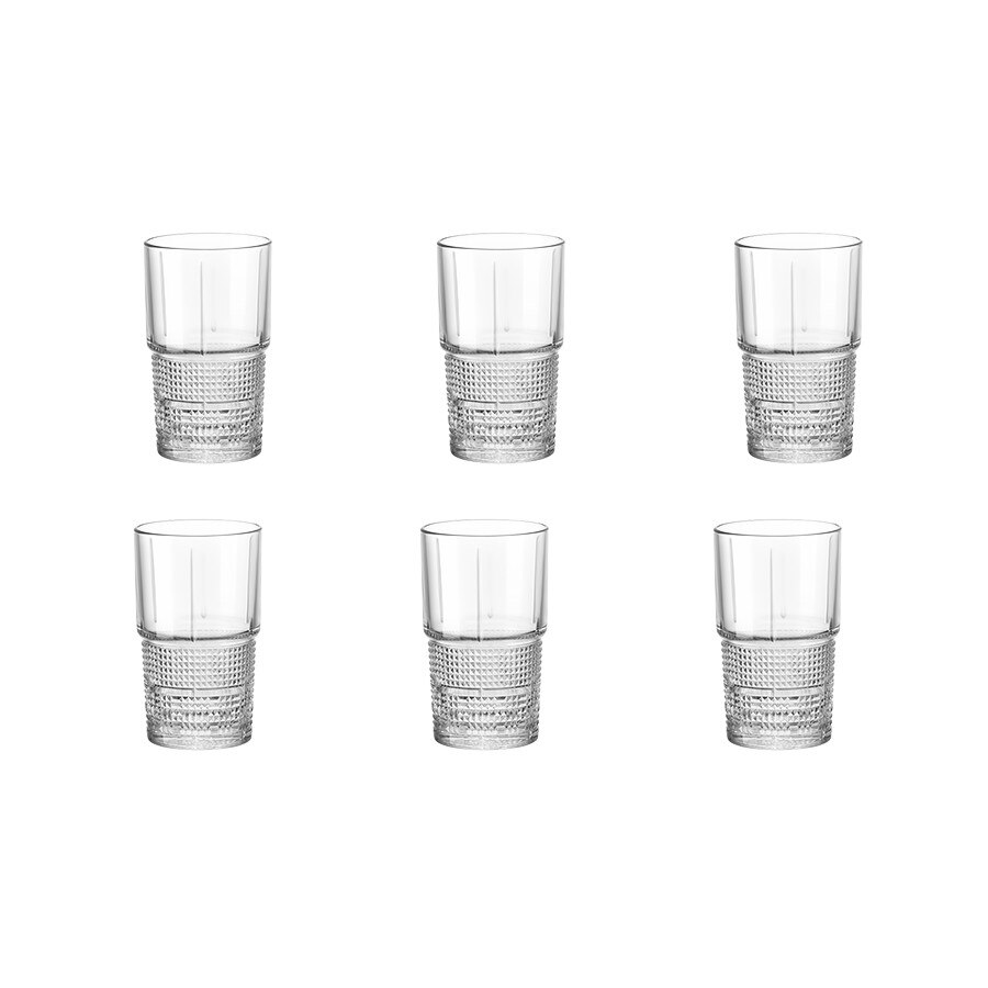 Set 6 pahare BORMIOLI NOVOCENTO 405ml