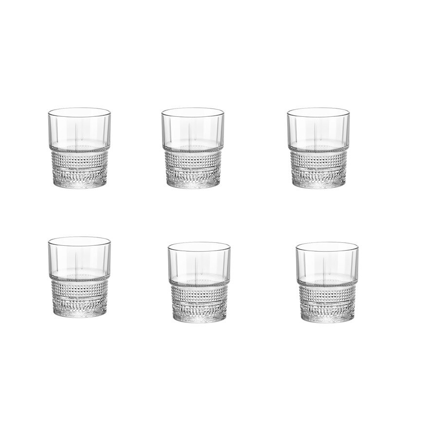 Set 6 pahare BORMIOLI NOVOCENTO 370ml