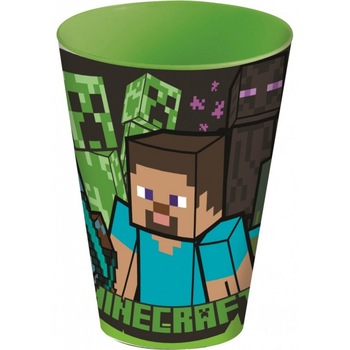 Pahar Minecraft Steve , 260ml, Multicolor Pahar Minecraft Steve , 260ml, Multicolor
