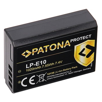 Acumulator PATONA Protect tip Canon LP-E10 LPE10 Acumulator PATONA Protect tip Canon LP-E10 LPE10
