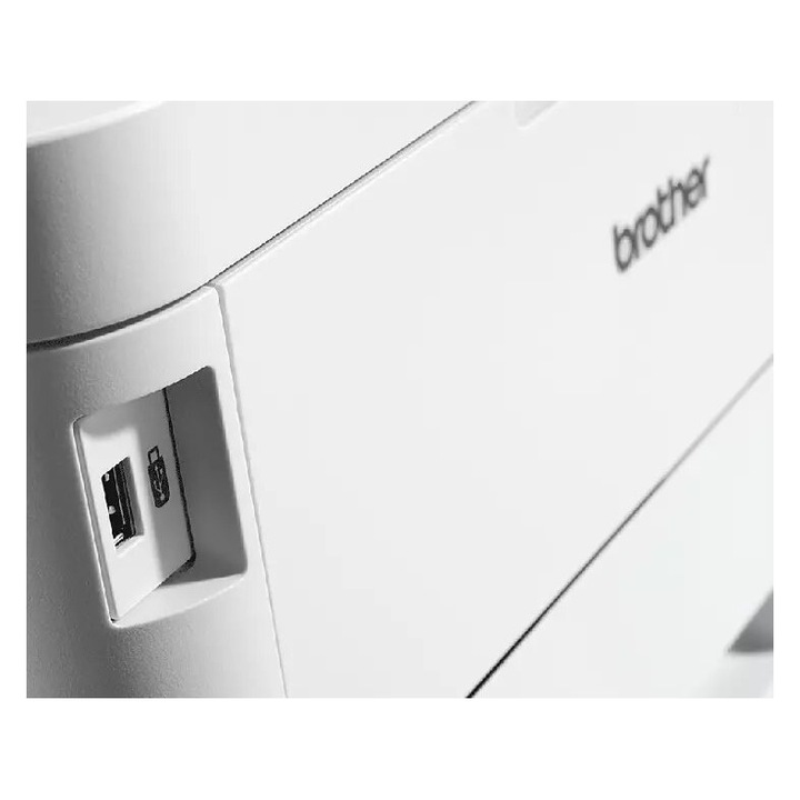 Imprimanta Multifunctionala Laser Color Brother MFCL3750CDW, WiFi, Alb eMAG.ro