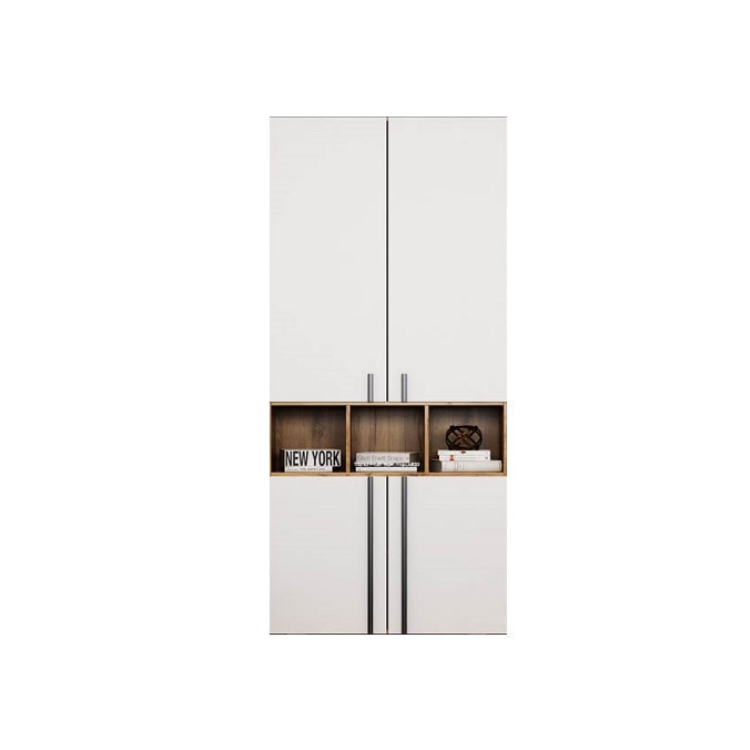 Dulap Dormitor 4U Fox, Pal melaminat, 16mm, 93x47x198, modul C