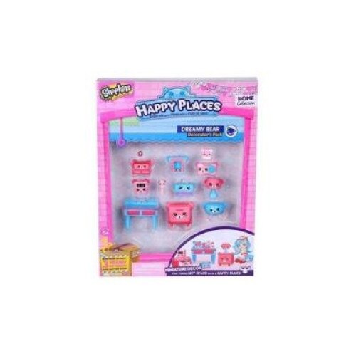 Set jucarie Shopkins Happy Places Decorator Pack Puppy Parlour