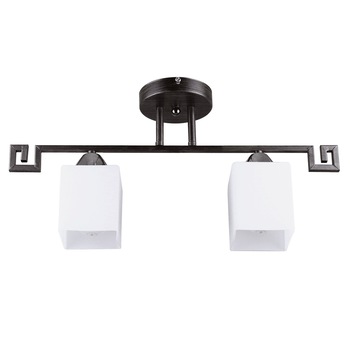 Lustra Interior Erste Elada 2x60W Max E27 EL0033964 Wenge Alb Lustra Interior Erste Elada 2x60W Max E27 EL0033964 Wenge Alb