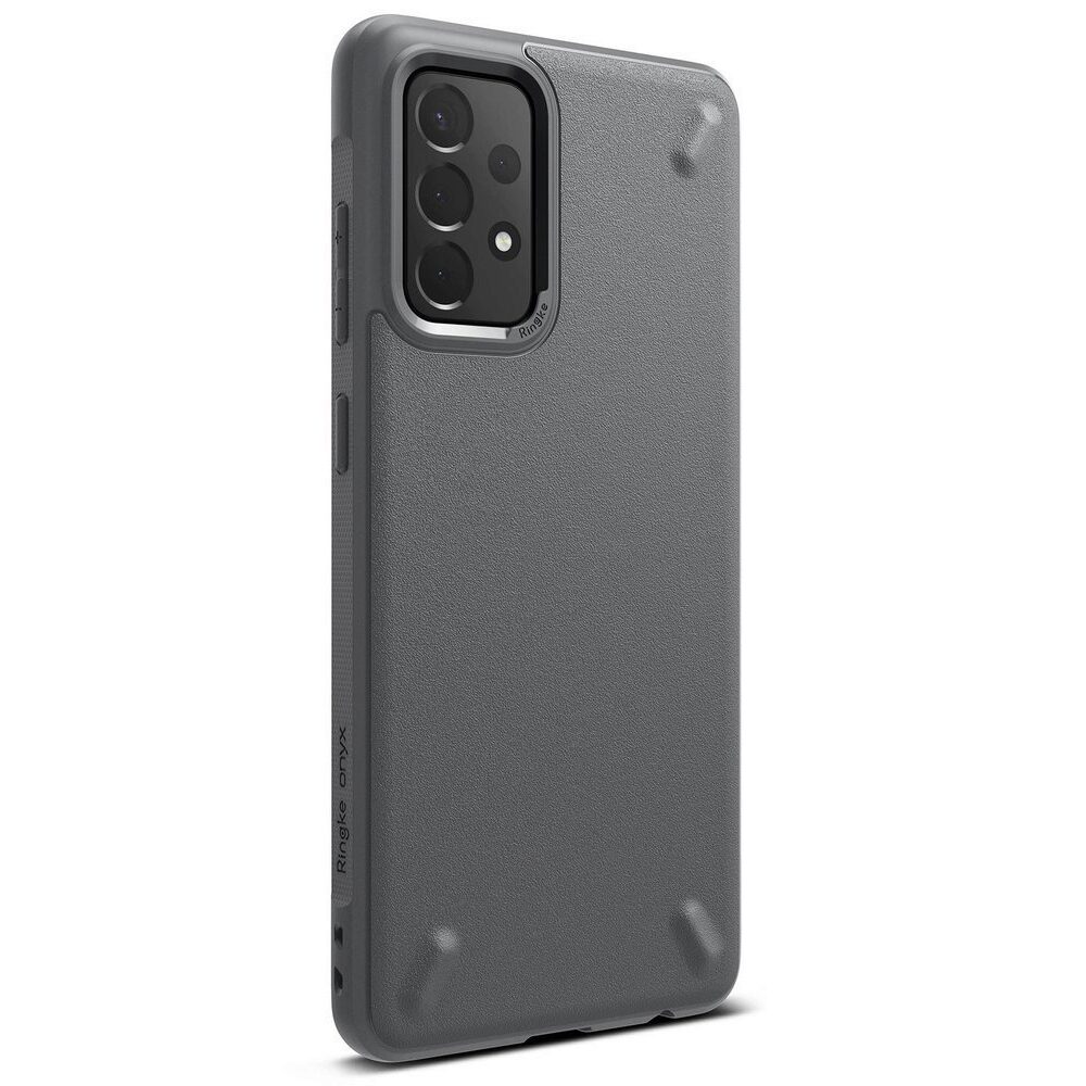 Husa Antisoc Ringke Onyx Durable pentru Samsung Galaxy A52 4G / A52 5G, Gri