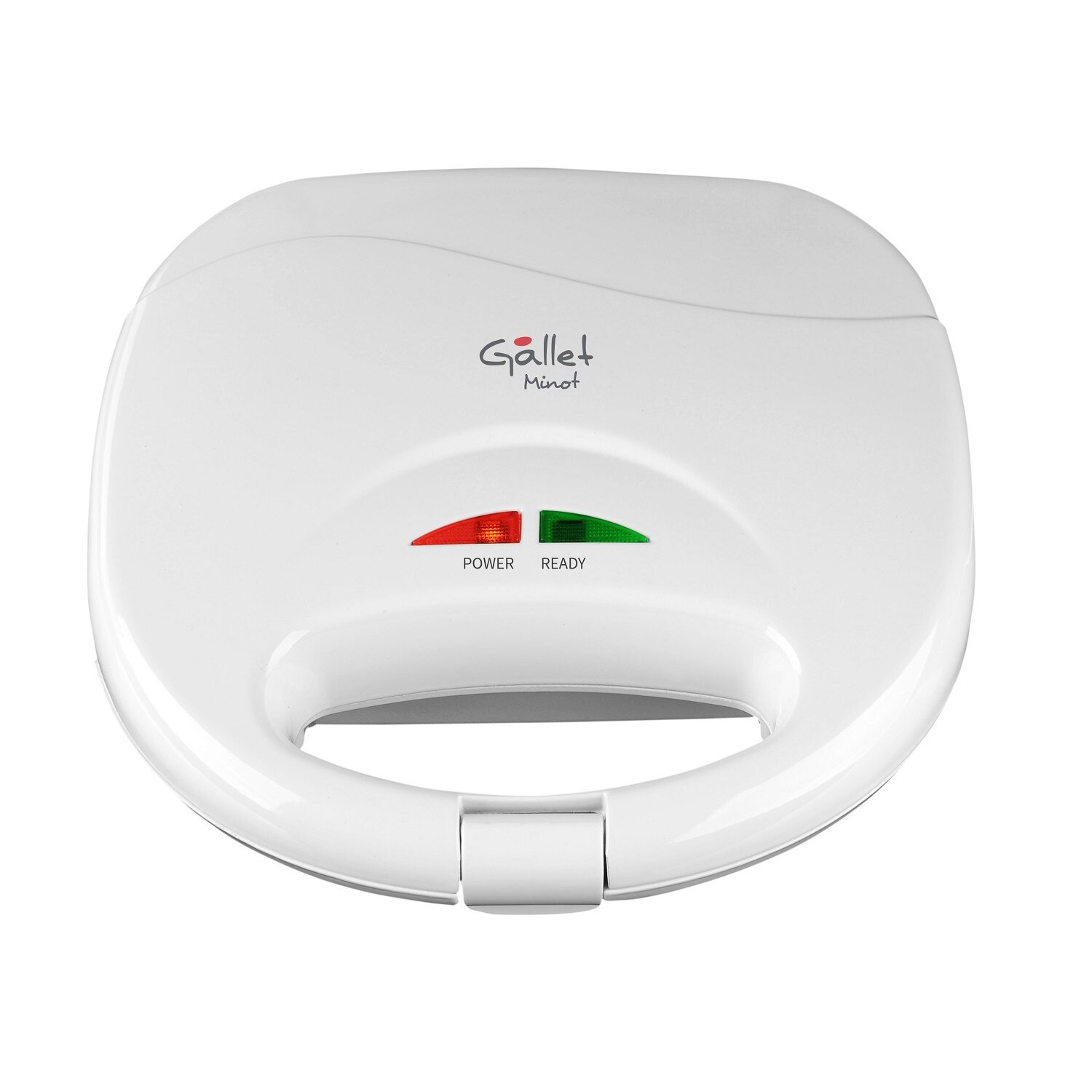 Sandwich maker Gallet Minot CRO609, 750 W, 2 sandwich-uri patrate, alb