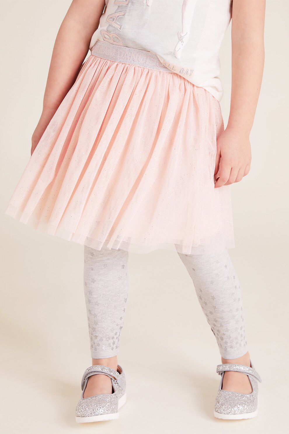 Marks & Spencer, Fusta midi din tul, Piersica