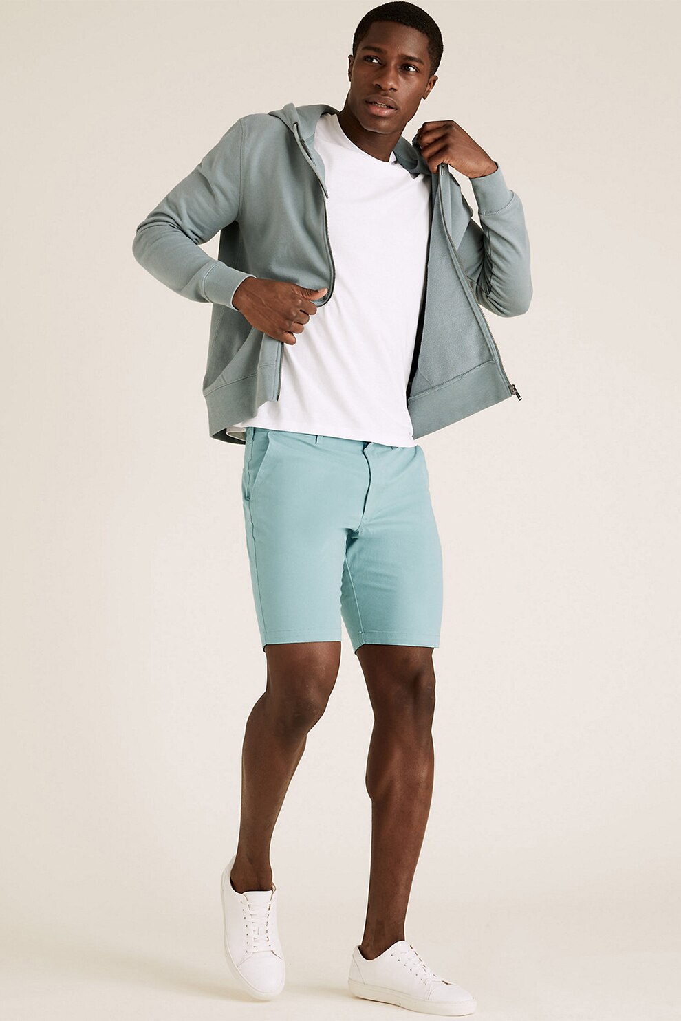 Marks & Spencer, Bermude cu buzunare, Verde menta