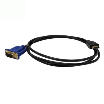 Cablu HDMI randul VGA ,pentru DVD HDTV 1080P PC,1.8m,negru Cablu HDMI randul VGA ,pentru DVD HDTV 1080P PC,1.8m,negru