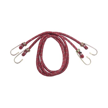 Set 2 buc cablu elastic ajustabil Ø 6 mm x 100 cm, cu carlige-inel Set 2 buc cablu elastic ajustabil Ø 6 mm x 100 cm, cu carlige-inel