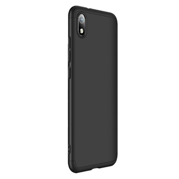 Husa si folie 360 compatibila cu Xiaomi Redmi 9A, GKK Original - Negru Husa si folie 360 compatibila cu Xiaomi Redmi 9A, GKK Original - Negru