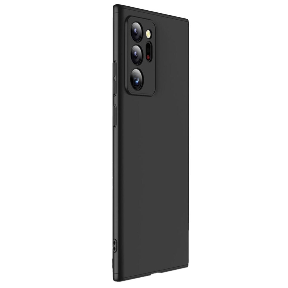 Husa si folie 360 compatibila cu Samsung Galaxy S20 Plus, GKK Original - Negru