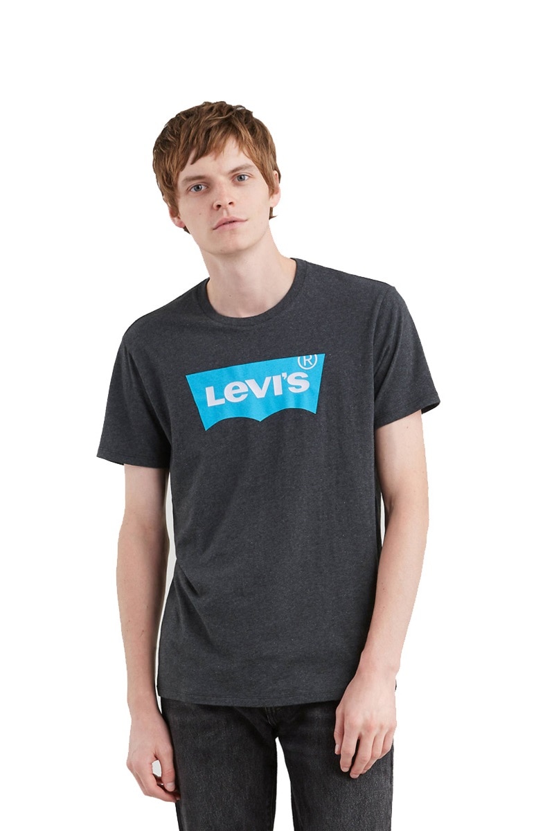 Tricou barbati Levis Housemark Gri Inchis S