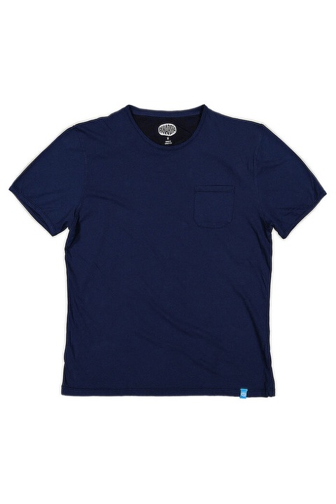 Tricou cu buzunar pentru barbati Panareha Margarita, Bumbac, Bleumarin, XL