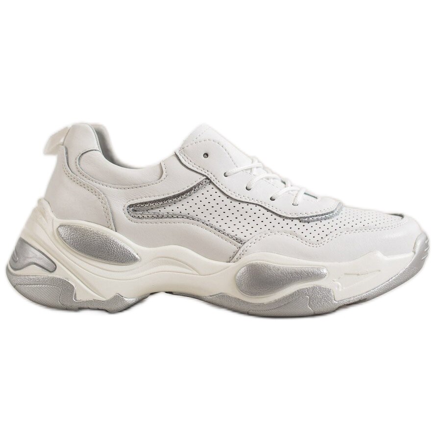 Pantofi sport dama, Goodin, BM77596, Alb