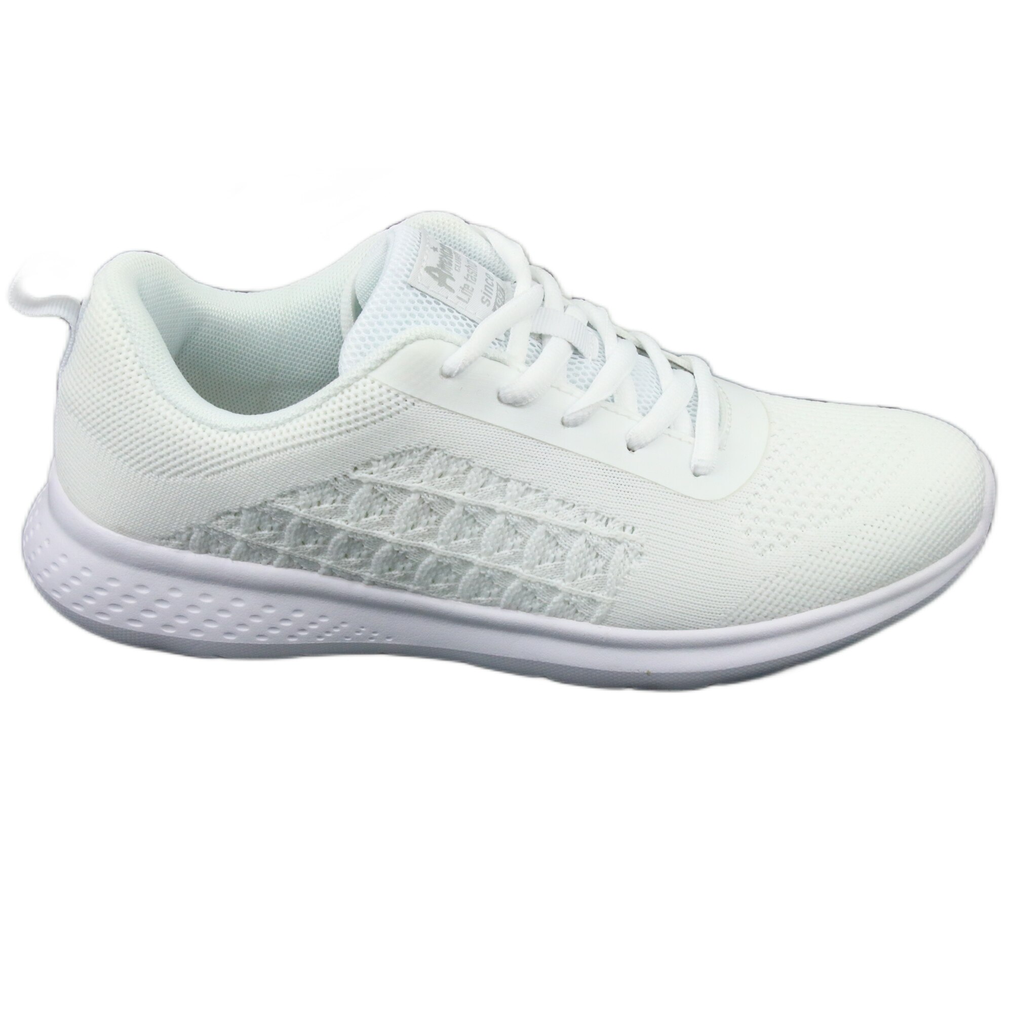 Pantofi sport pentru femei American Club White pantofi sport, BM78034, alb, EU 36