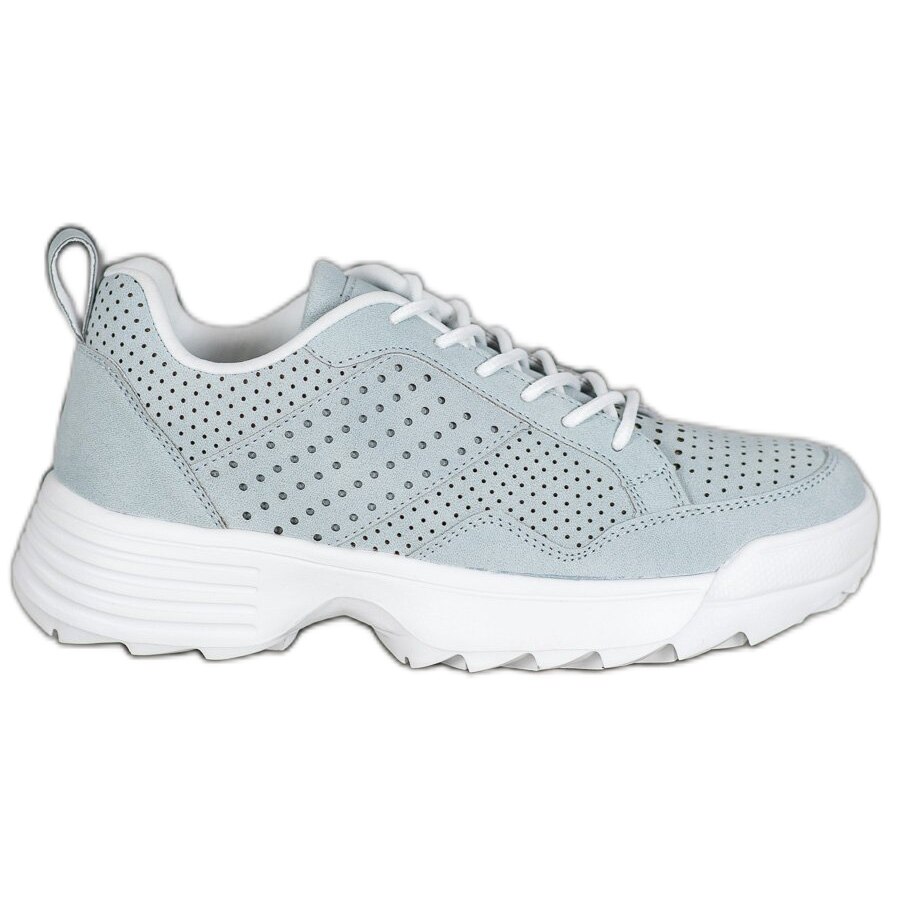 Pantofi sport pentru femei Adidasi usori Openwork, BM80154, gri, EU 36