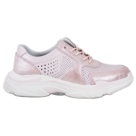 Blot hire Guess Pantofi sport pentru femei Adidasi clasici din piele, BM84214, roz, EU 36 -  eMAG.ro