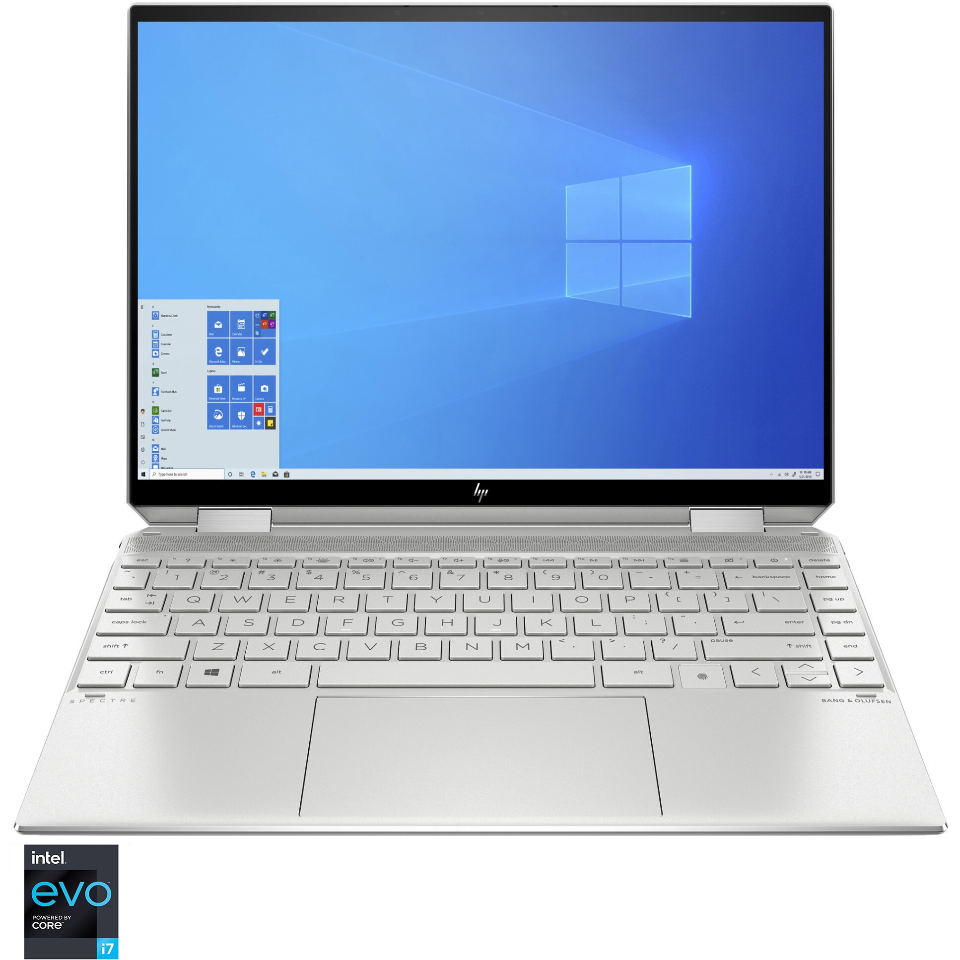 Laptop 2 in 1 HP Spectre x360 14-ea0009nn cu procesor Intel® Core™ i7-1165G7 pana la 4.70 GHz, 13.5