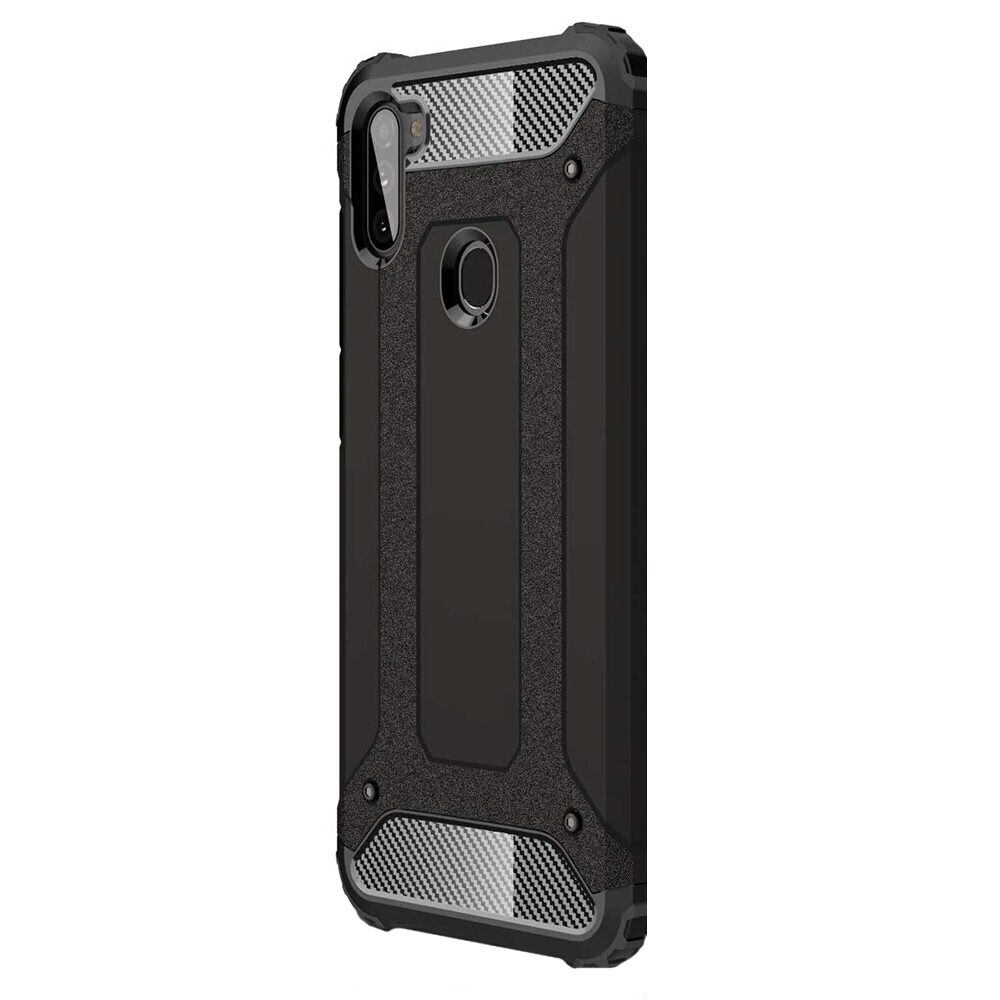Husa Antisoc Forcell Armour pentru Samsung Galaxy M11/A11, Negru