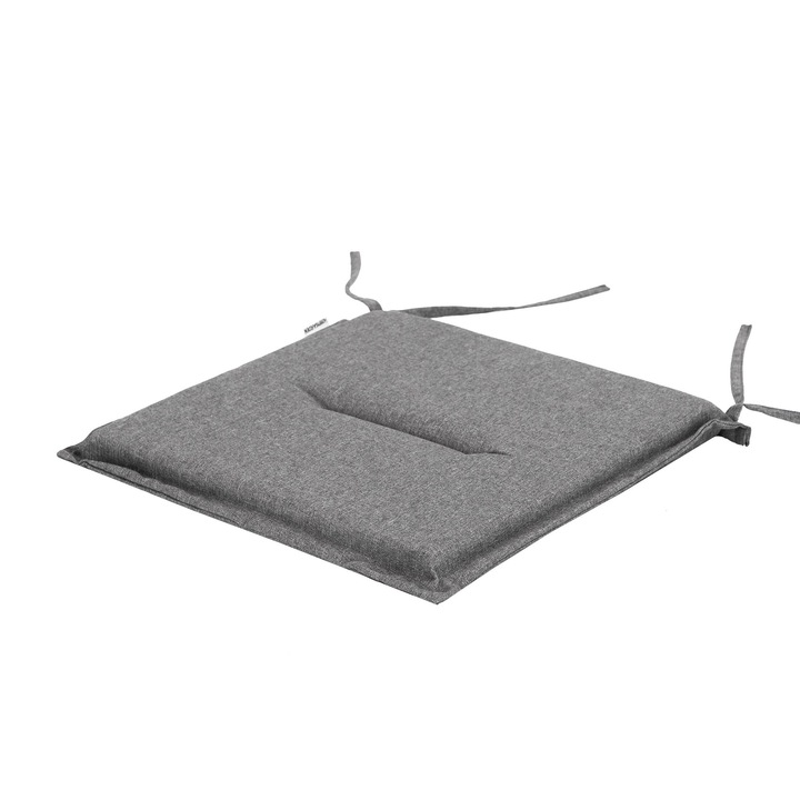 Възглавница за градински стол Ecolen, HobbyDog, "Frog", Тъмно сива, 45x45x4 см