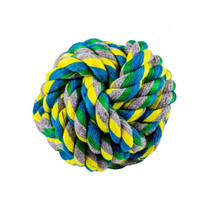 OEM Kutyajáték, Labda, 8 cm, Többszínű
