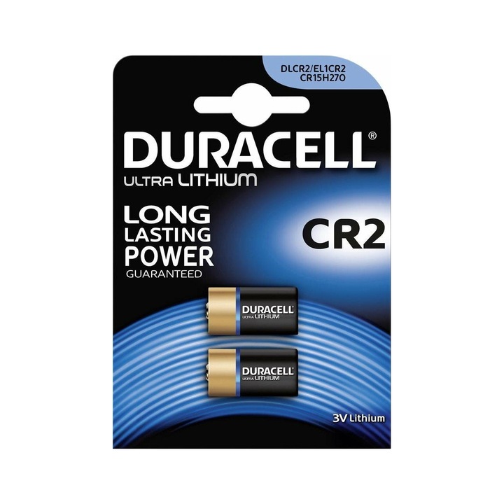 Батерия Duracell CR2, 2 броя
