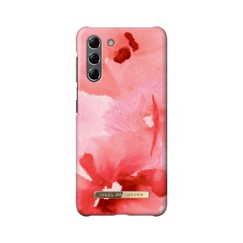 Husa Ideal Of Sweden compatibil cu Samsung Galaxy S21 Coral Blush Floral Husa Ideal Of Sweden compatibil cu Samsung Galaxy S21 Coral Blush Floral