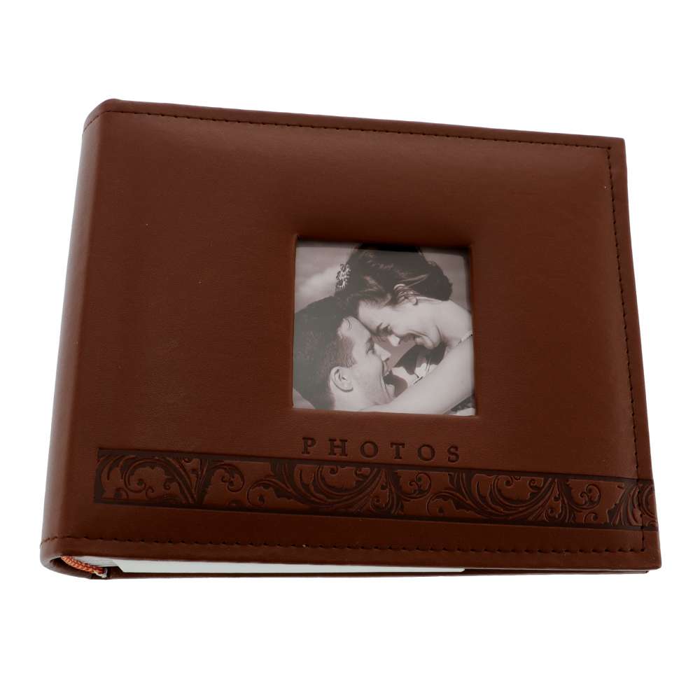 Album cu Rama Foto Brown Curves 100 poze