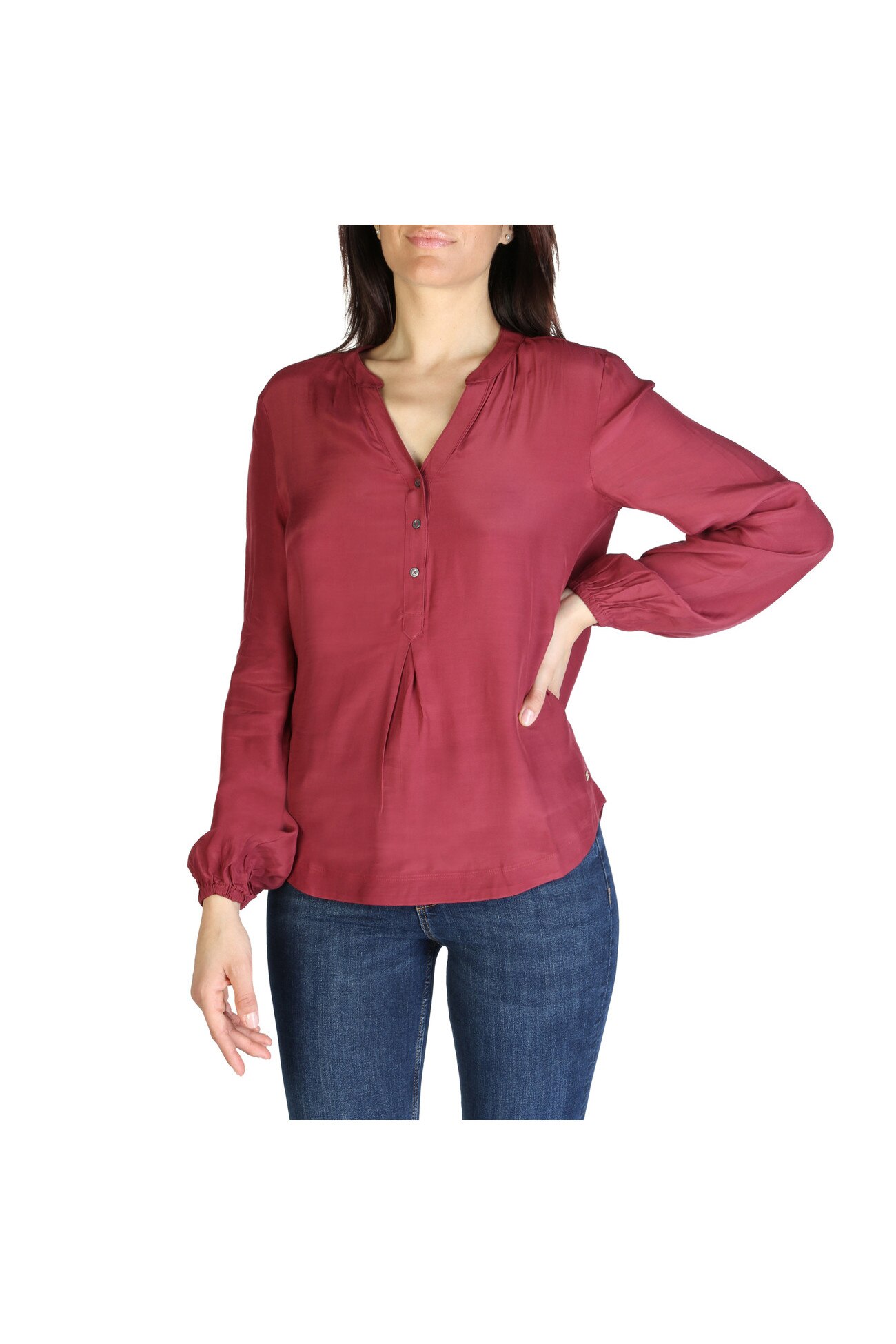 Camasa femei Tommy Hilfiger model XW0XW01170, Rosu