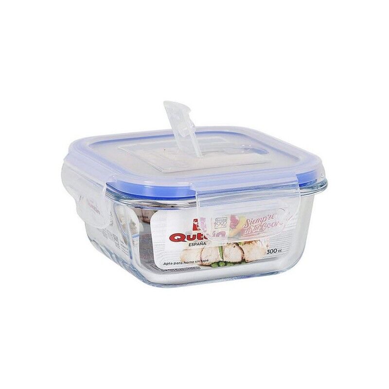 Cutie pentru pranz ermetica Quttin Patrat 300 cc - 12 x 12 x 5,8 cm
