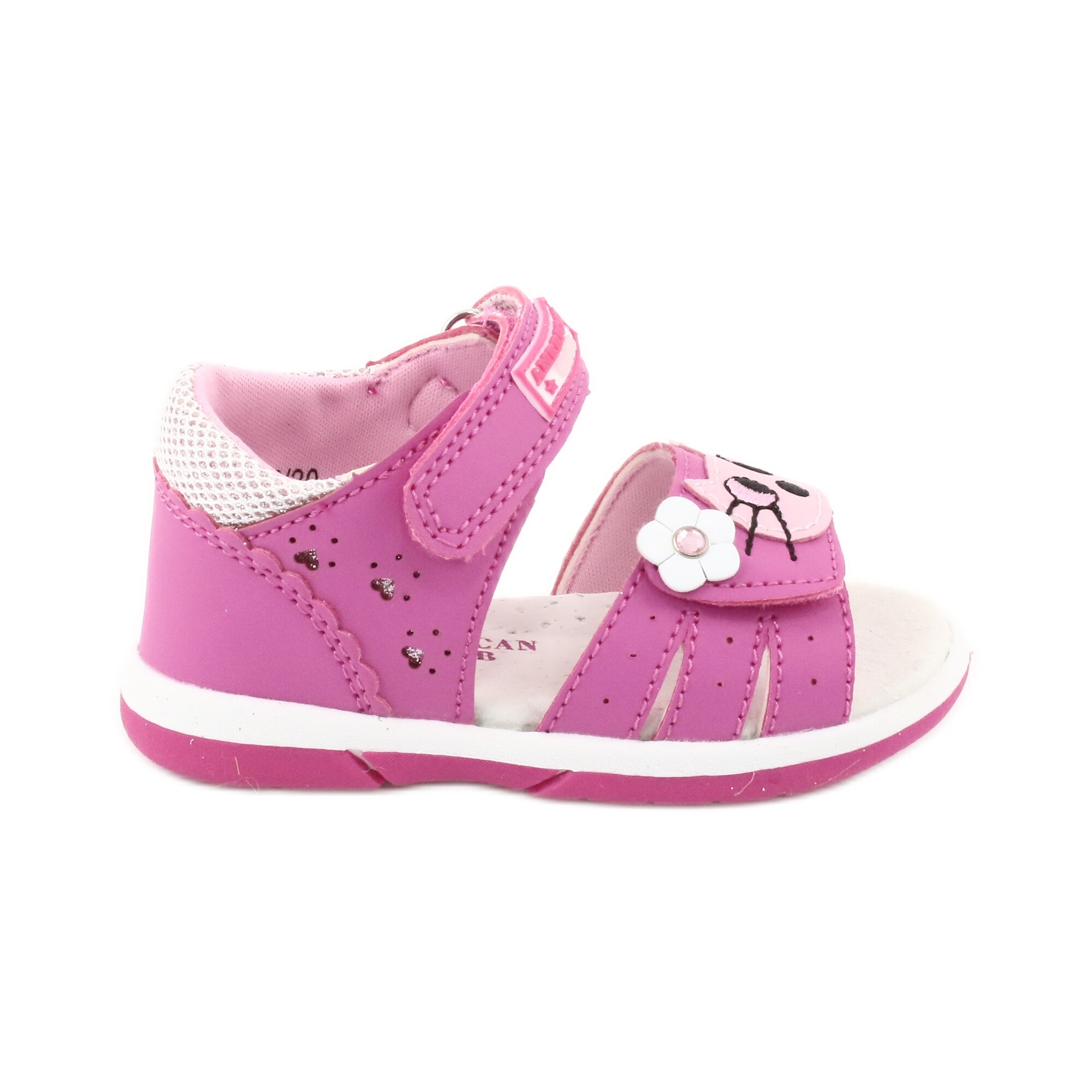 Sandale pentru copii American Club, Roz, BM84283