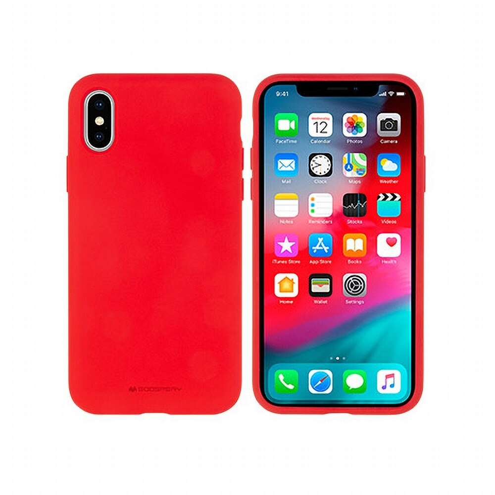 Husa din silicon Goospery pentru Iphone XR Rosu