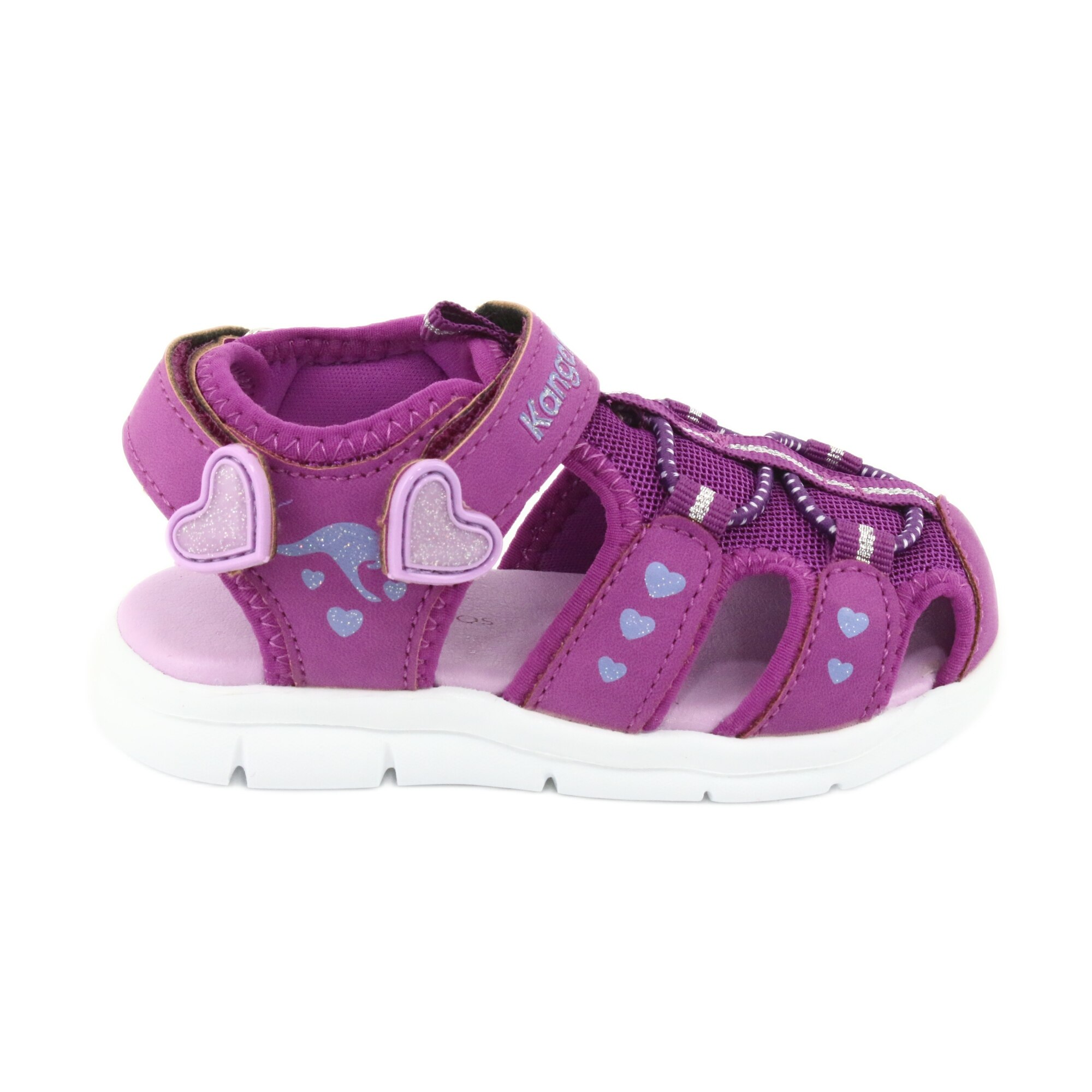 Sandale pentru copii KangaRoos, Violet, BM77964, 27 EU