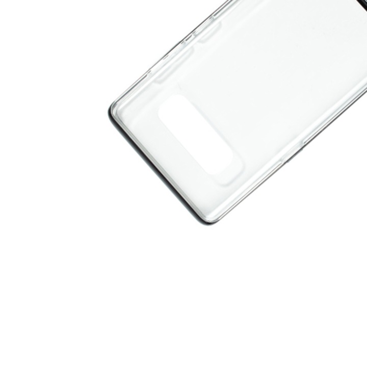 Кейс, със стойка за LG G7 Transparent черен