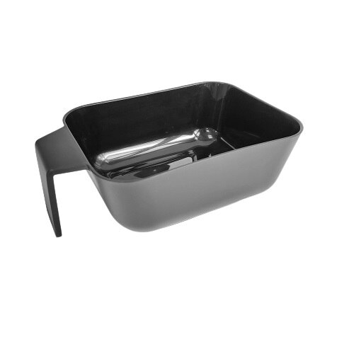 Bol pentru vopsea, HairCare, plastic, negru