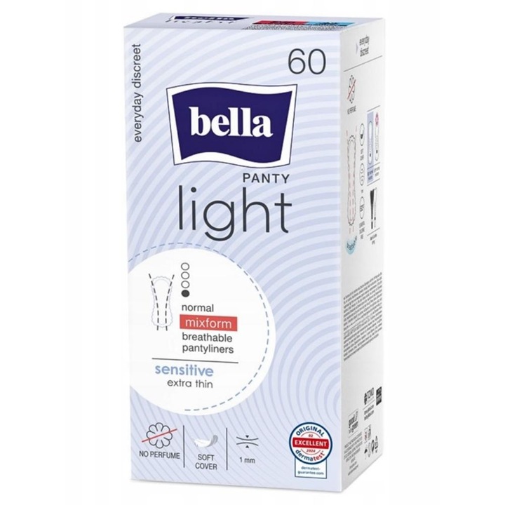 Ежедневни превръзки Bella Panty Light, 60 броя
