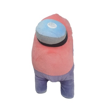 Jucarie de plus, Among Us, 20 cm, roz-mov Jucarie de plus, Among Us, 20 cm, roz-mov