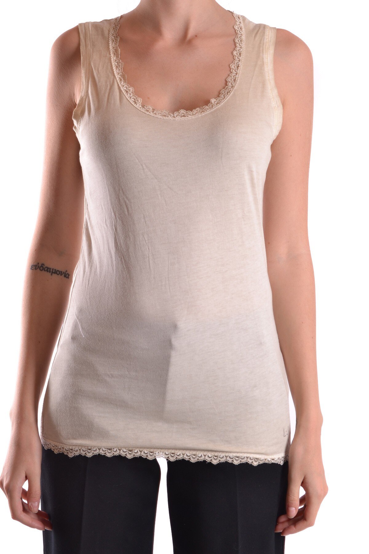 Top dama Liu Jo PT3156, Bej, Bumbac, XS INTL